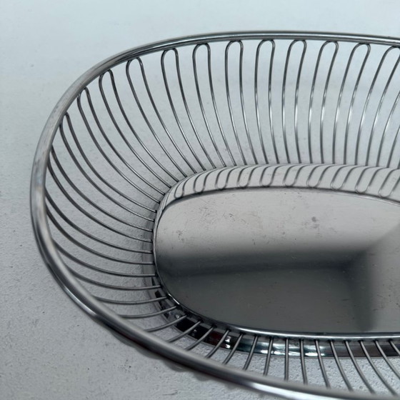 Image 1 of ALessi RVS mand/schaal fruit, brood