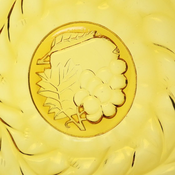 Image 1 of Fruttiera Art Déco Ambra