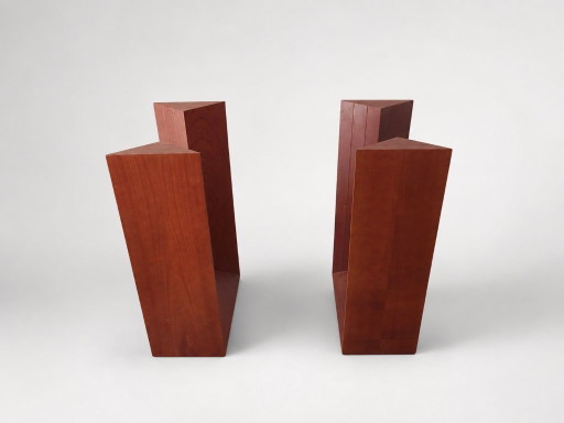 Diapason dining table by Cattelan Italia – solid cherry and glass – eettafels, Wood (photo 2 of 6)