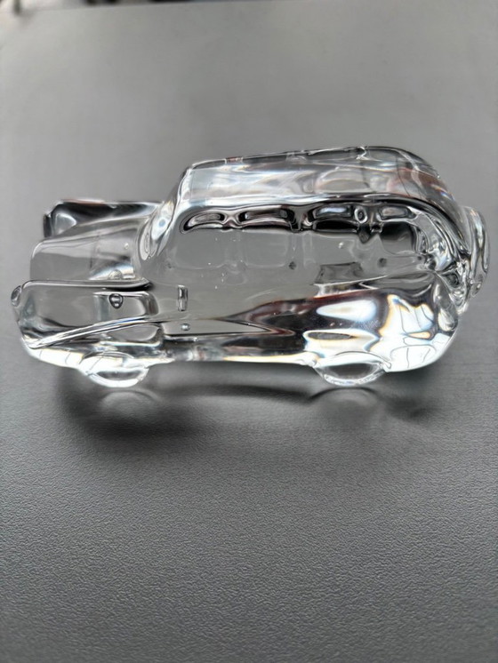 Image 1 of Kosta Boda Car-Toons Modèle de voiture transparent 90357 Olle Brozen