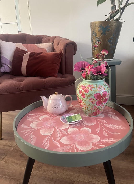 Hand-painted Salon/Side table