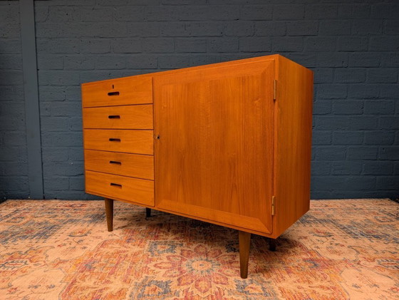 Image 1 of Vintage Sideboard, Kai Winding for P. Jeppesen Mobelfabrik, 1960s
