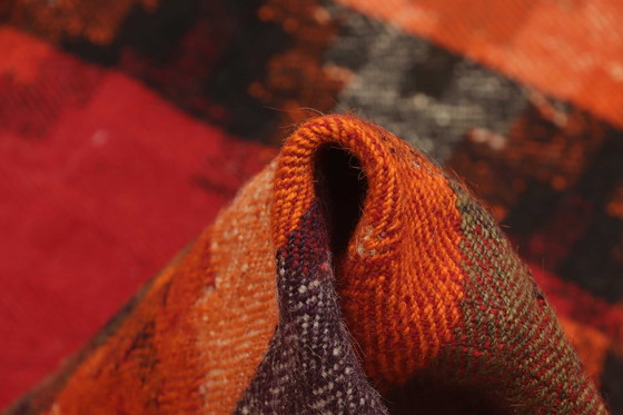 Image 1 of Kilim Fars Qashqai -Hand-woven- Collector's item- 202 X 145 Cm No. 3322