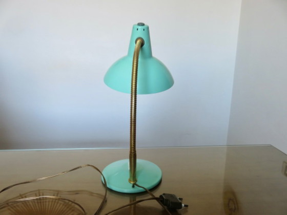 Image 1 of "Cocotte" lamp, lichtgroen, Frankrijk, jaren 1950-1960
