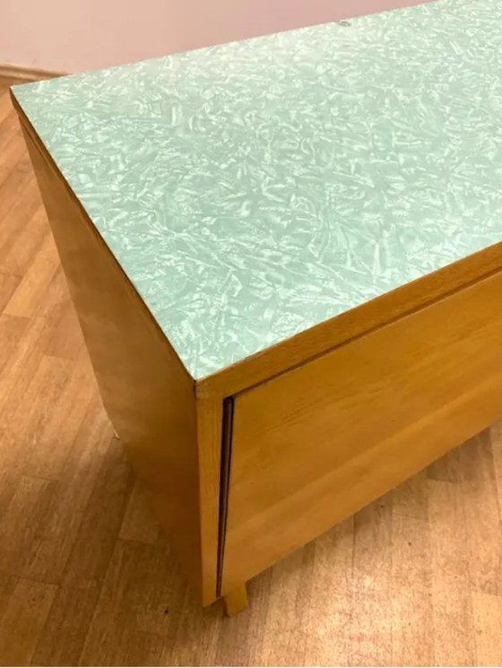 Image 1 of Retro ladekast, jaren 60, Tsjecho-Slowakije (Brusselse stijl)