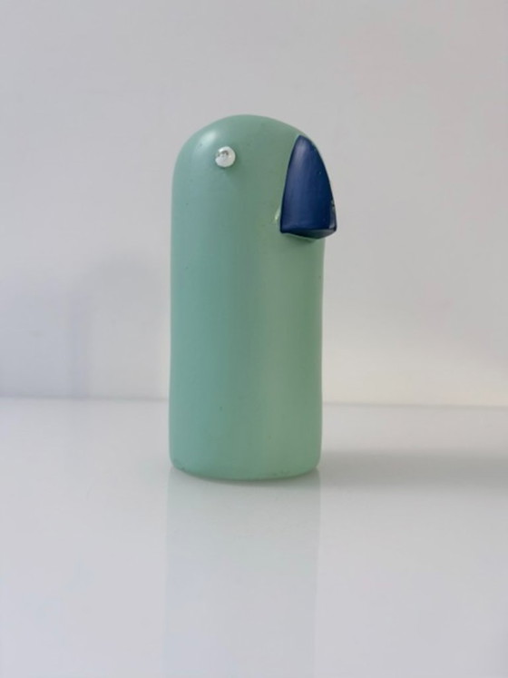 Mintgroen vogelbeeldje Scandinavisch minimalistisch design – Decoratieve objecten, Wood (photo 6 of 11)