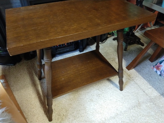 Mesa auxiliar antigua de roble de estilo inglés – Mesas auxiliares, Wood (photo 8 of 12)