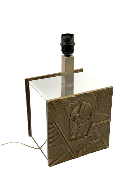 Image 1 of Luciano Frigerio, base de lampe de table Hollywood Regency, Italie 1970