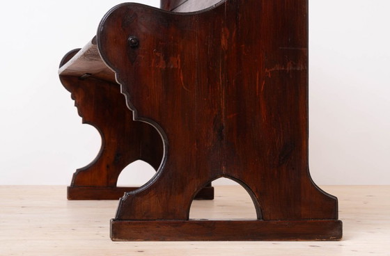 Image 1 of Panca da chiesa d'epoca, XX secolo