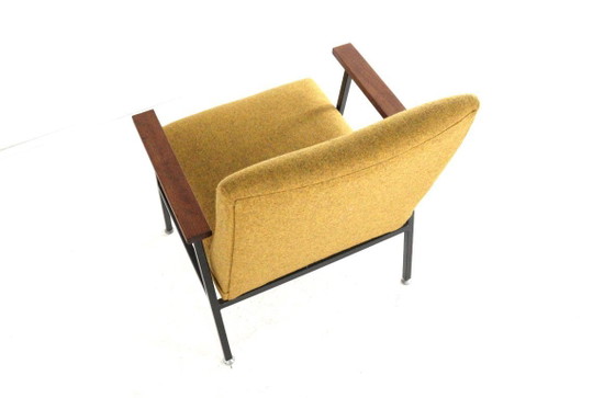 Image 1 of Gispen Fauteuil 'Genie' Vintage Nieuw Gestoffeerd