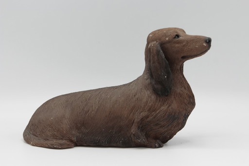 Bassotto a pelo lungo (rosso) Sandicast