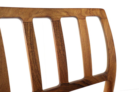 Image 1 of Set di 6 sedie Niels O Møller vintage in palissandro modello 83