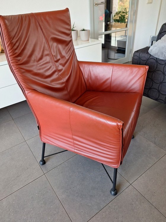 Image 1 of Sillón Charly en rojo vino