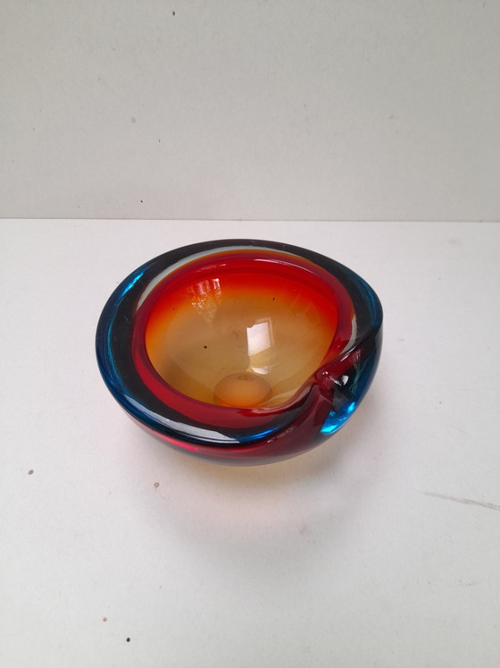 Murano glass ashtray or trinket dish (sommerso) – Decorative Objects (photo 5 of 5)