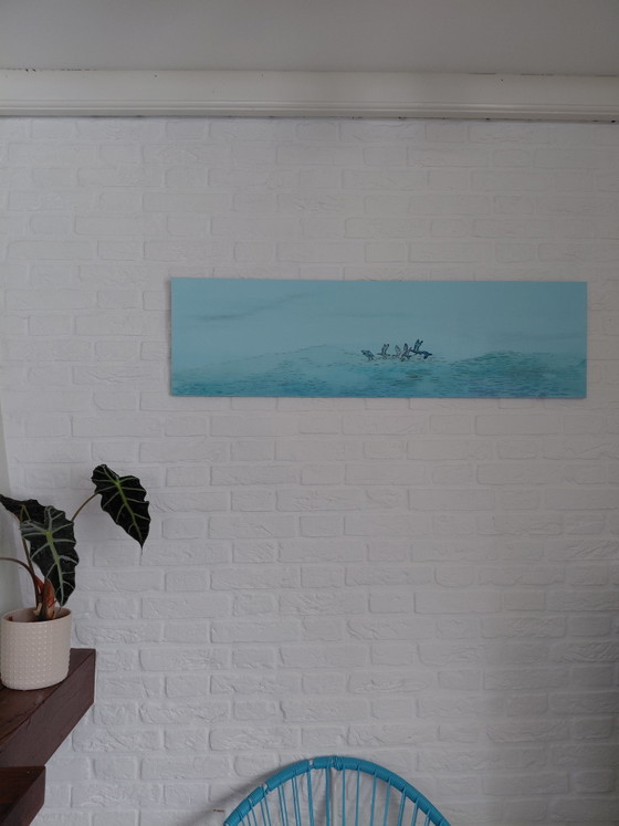 "ZWISCHEN WASSER UND LUFT" – Gallery Suncorner, Gemälde & Zeichnungen, Wood (photo 6 of 6)