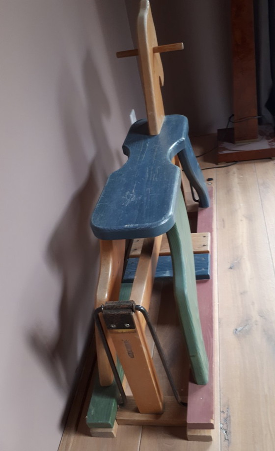 Image 1 of Houten hobbelpaard vintage