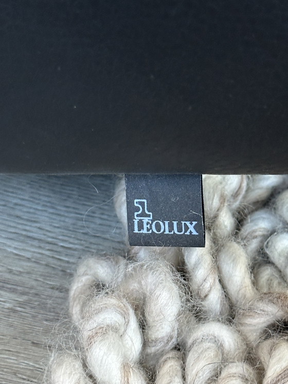 Image 1 of 2 x Leolux Scylla leather armchair (low)