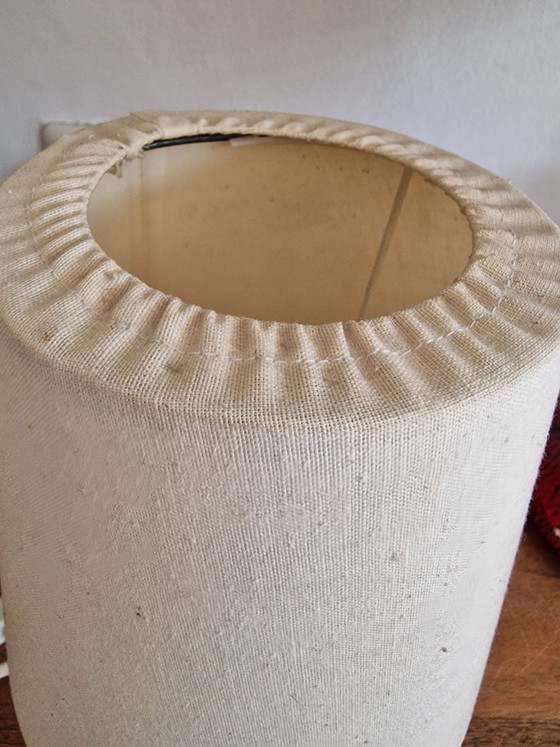 Lampada da tavolo vintage produttore tedesco Aro Leuchten – Lampade da tavolo, Tessile, Plastica (photo 5 of 6)