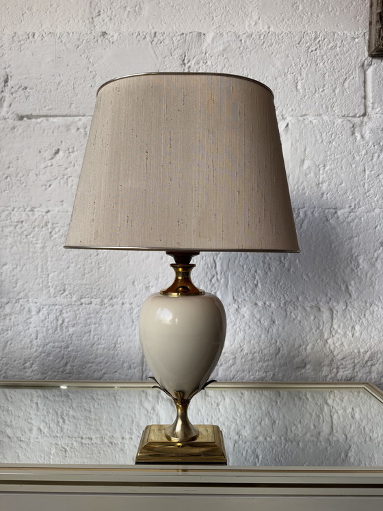 Image 1 of Lampada a forma di uovo di ananas di Le Dauphin, anni '70