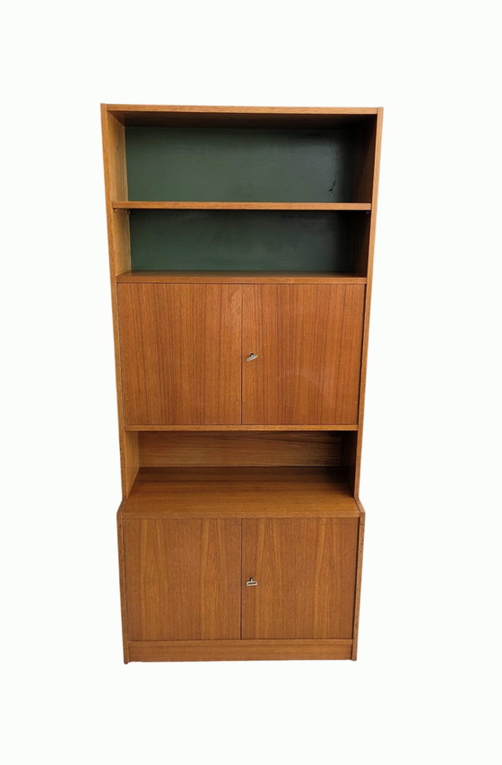 Image 1 of Vintage midcentury highboard, bookcase