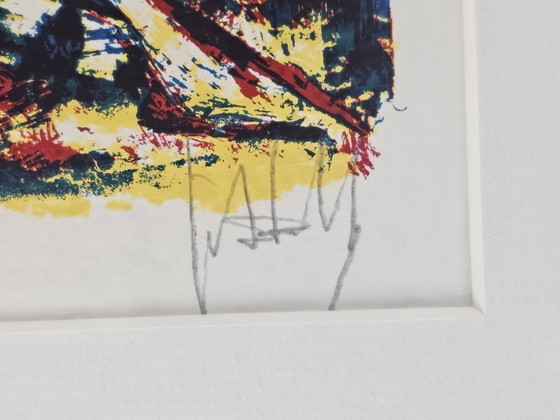 Image 1 of Jits Bakker – Lithographie – „Male Model“ – signiert – 1992