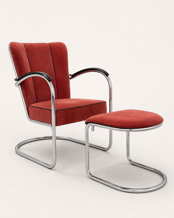 Image 1 of Gispen 412 + stool