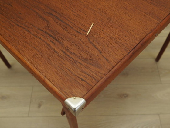 Image 1 of Table à cartes pliante, design danois, années 1970, production : Danemark