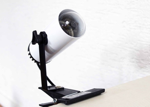 Spotlight Lamp On Vintage Clamp Maureva 1970