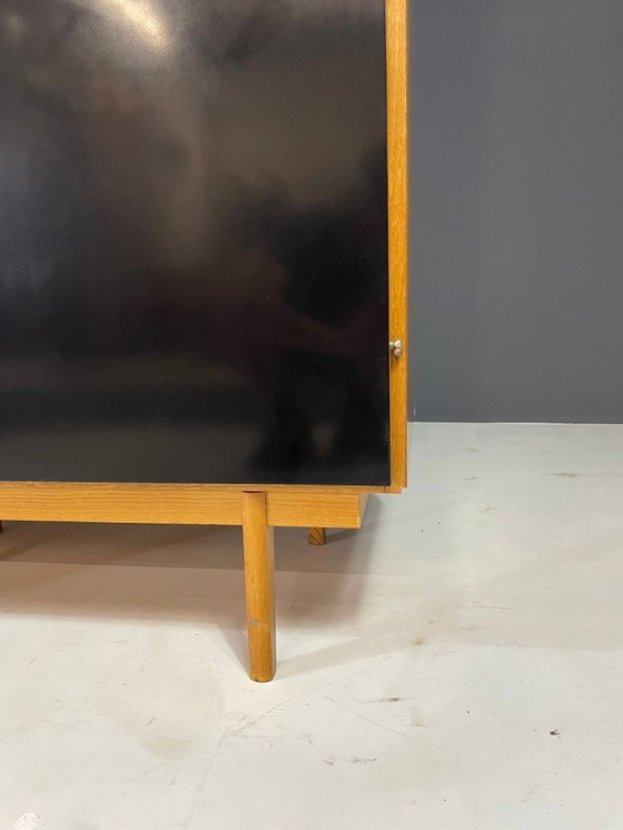Image 1 of Mid-Century Sideboard by Interiér Praha with Tambour Top, 1960s Czechoslovakia