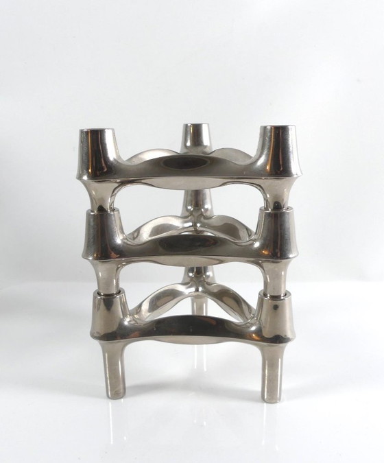 Image 1 of 3 BMF Nagel Candlesticks Space Age 70s