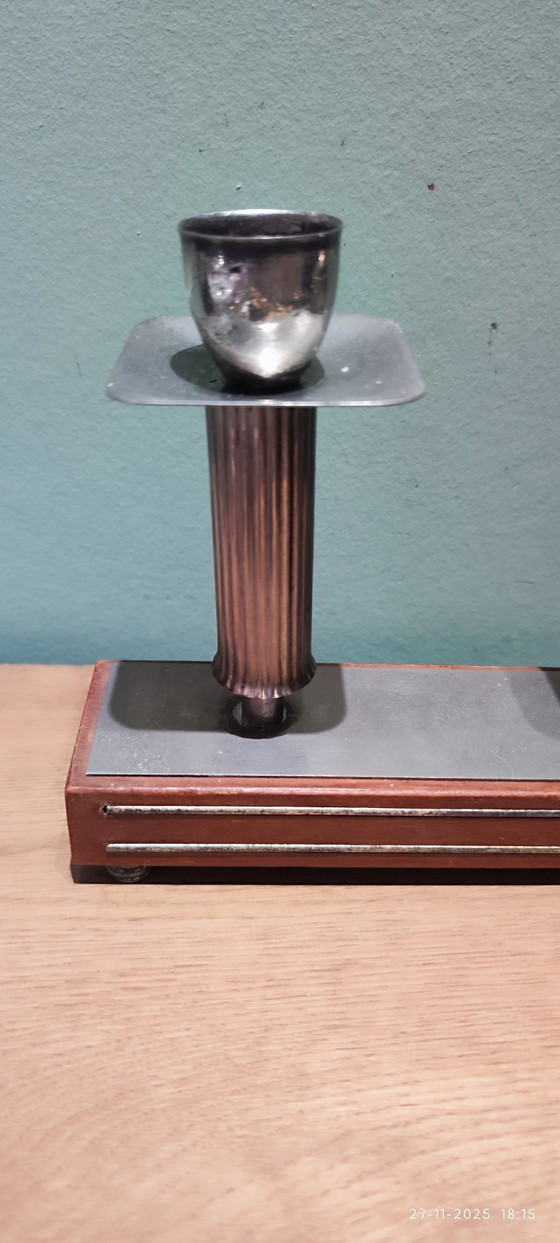 Image 1 of Art-Deco-Kerzenständer