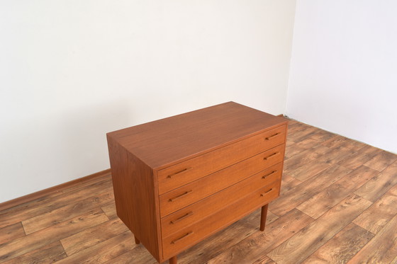 Image 1 of Mid-Century Dänische Teak Kommode von Kai Kristiansen für Fm Møbler, 1960S.