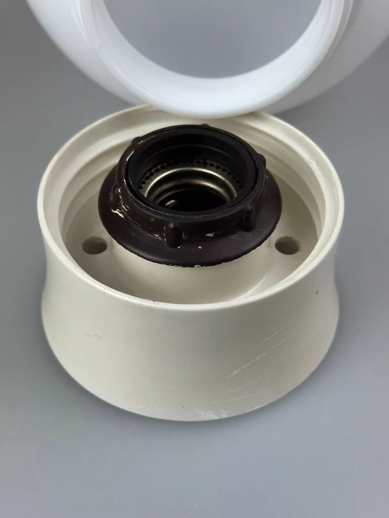 Image 1 of Lampada da parete anni '50 e '60, lampada da cantina, plastica e vetro, Bauhaus