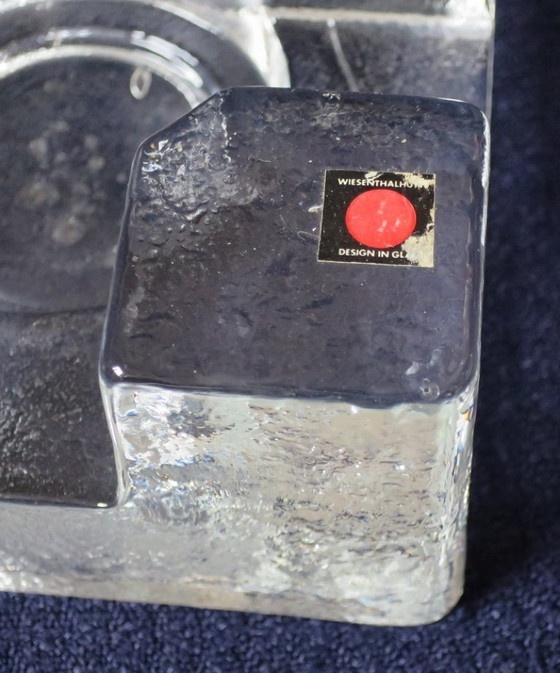 Image 1 of 2x Wiesenthalhütte Glas Stövchen Kannenwärmer Teewärmer Kaffeewärmer