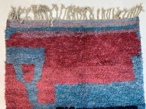 Tapis marocain traditionnel fait main 250cm x 150cm – Wool (photo 9 of 21)
