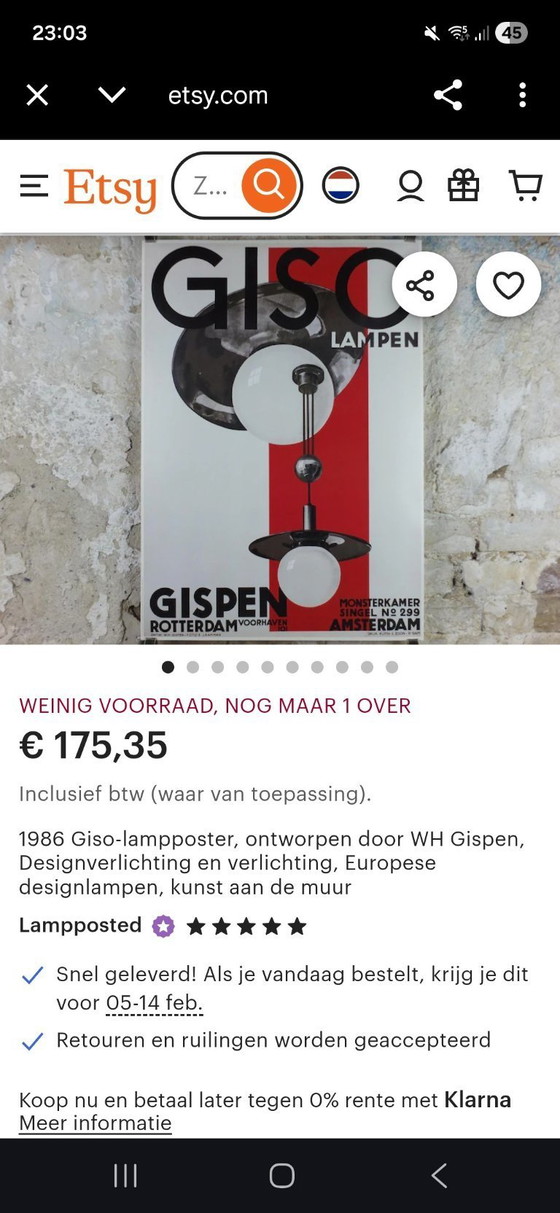 Image 1 of AFFICHE GISPEN