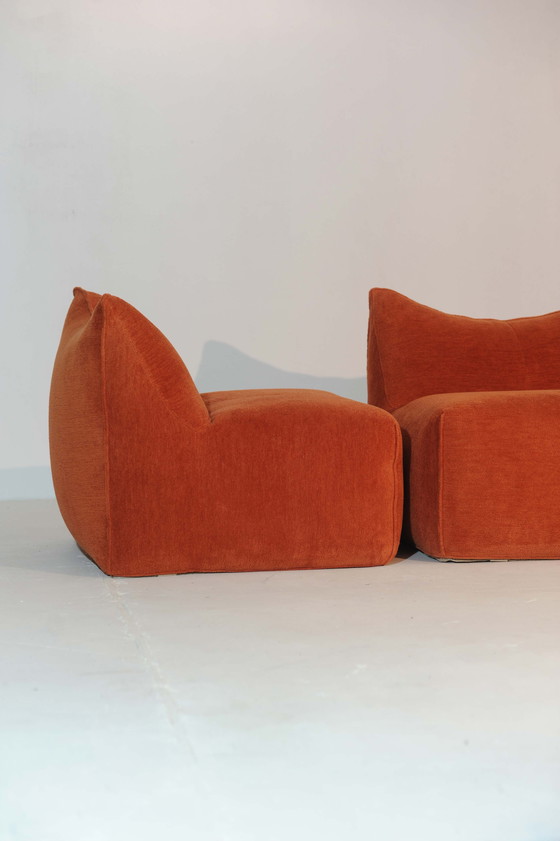 Image 1 of B&B Italia Sofa Le Bambole Mario Bellini In Pierre Frey