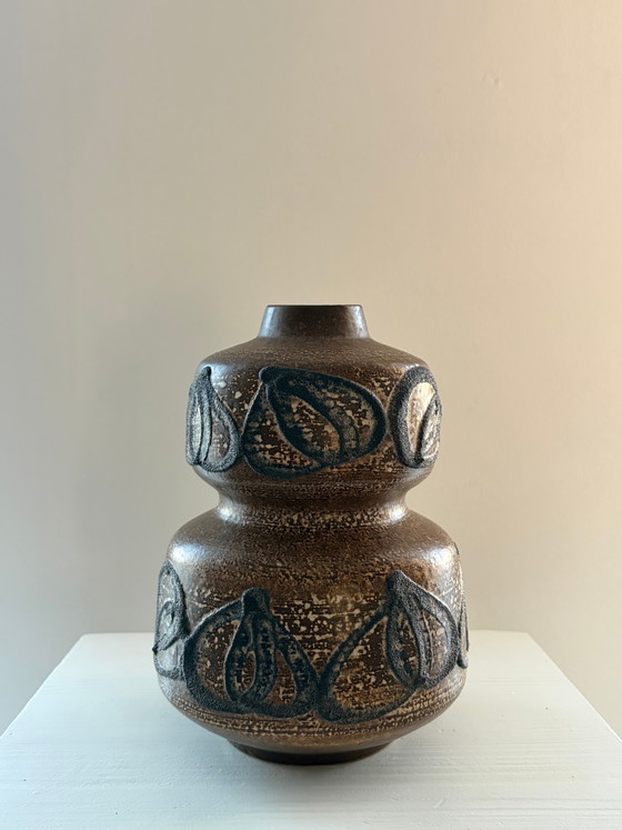 Vintage keramische vaas – Vazen, Mid Century Modern (photo 5 of 6)