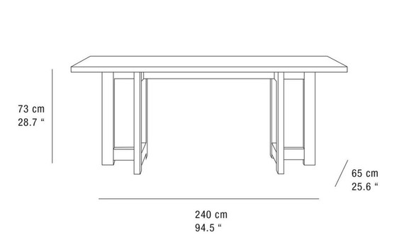 Image 1 of Vincent Van Duysen Kollektion Beistelltisch/Schreibtisch "DESK 01" - Zara Home