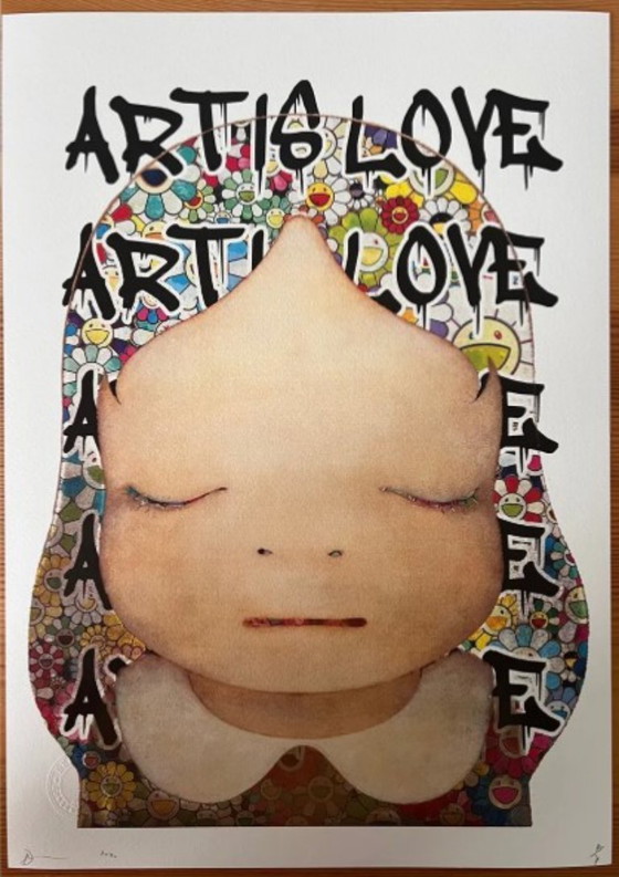 Image 1 of Set 2 - DEATH NYC - Murakami Nara Girl