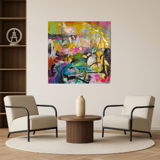 Image 1 of Acrylic painting #Trinity 80x80cm