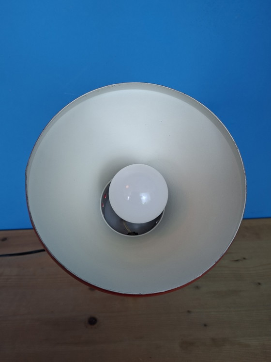Image 1 of Prachtige rode Spaanse vintage accordeon wandlamp