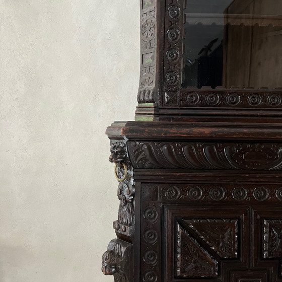 Image 1 of Mobile angolare in vetro a 2 parti