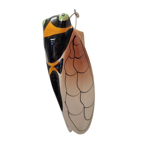 Vaso da parete vintage Vallauris Cicada – Decorazioni murali, Ceramic (photo 5 of 5)