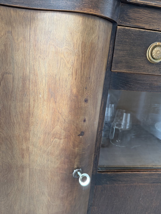 Image 1 of Art Deco display cabinet