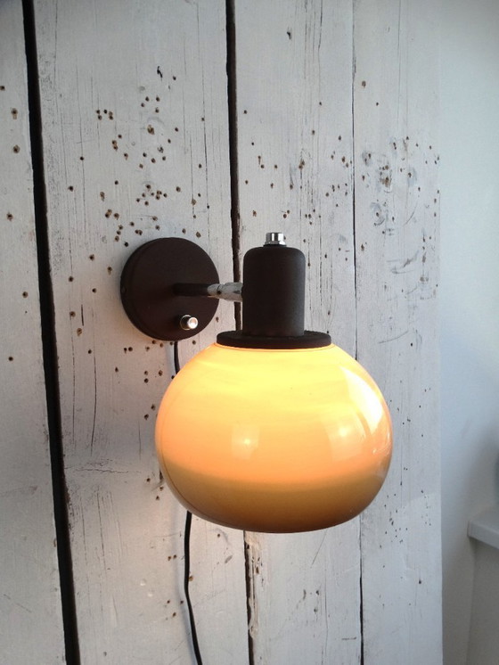Image 1 of Vintage Dijkstra stijl muurlamp.