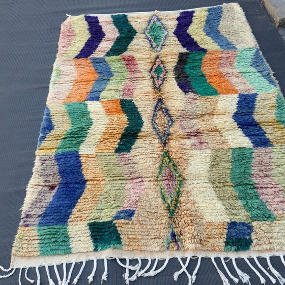 Image 1 of Authentisches Berber-Teppich aus Leinen, 200 x 150 cm