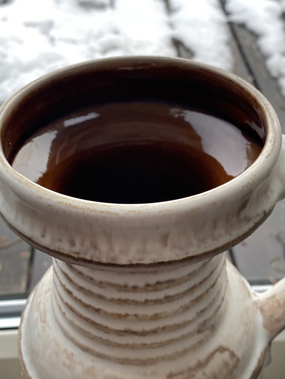 Image 1 of Steuler ear vase West Germany 421/30 beige brown