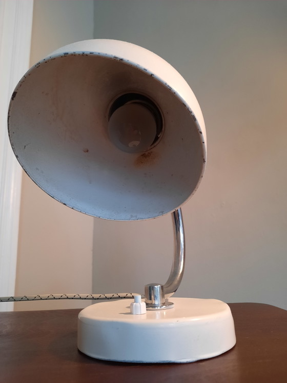 Kaiser iDell 6722 Table lamp, Art Deco, 1930s – Chrome, Metal (photo 3 of 14)