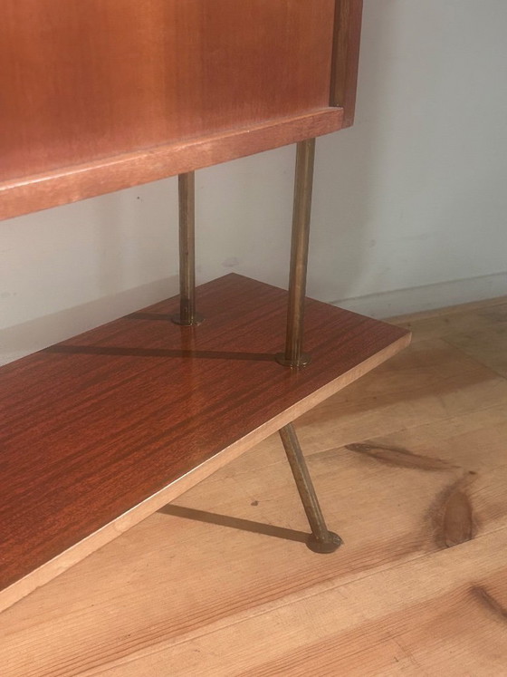 Image 1 of Mobile bar/scaffale in stile Mid-Century Modern anni Cinquanta